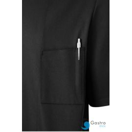  Męska kucharska bluza Gustav ROZMIAR  54  ( większe L ) czarna | JM15  KARLOWSKY
