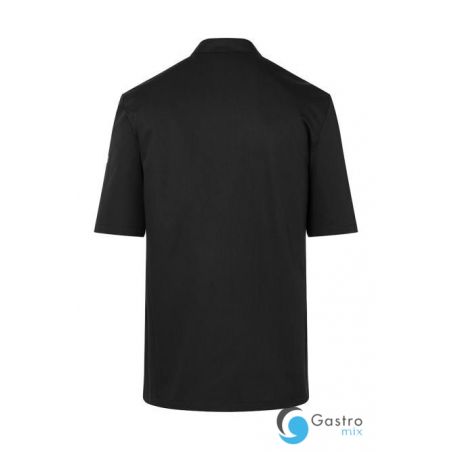 Męska kucharska bluza Gustav ROZMIAR  58  ( większe XL ) czarna | JM15  KARLOWSKY 
