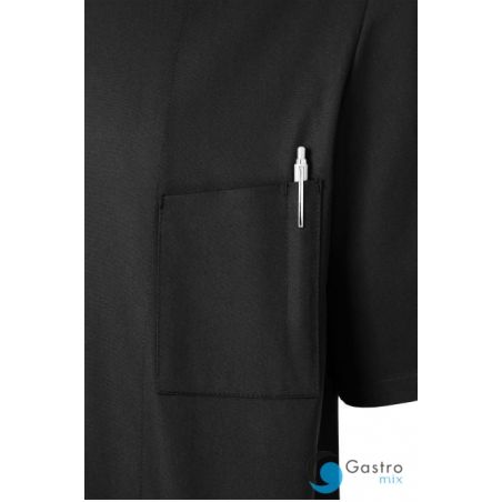 Męska kucharska bluza Gustav ROZMIAR  58  ( większe XL ) czarna | JM15  KARLOWSKY 