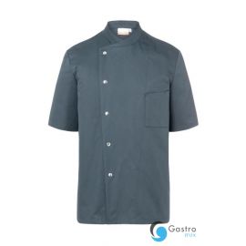 Męska kucharska bluza Gustav ROZMIAR  54  ( większe L ) antracyt | JM15  KARLOWSKY