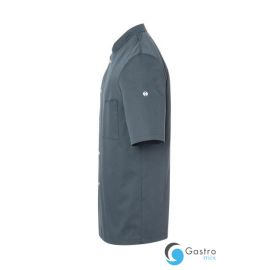  Męska kucharska bluza Gustav ROZMIAR  52  ( małe L ) antracyt | JM15  KARLOWSKY