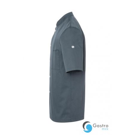 Męska kucharska bluza Gustav ROZMIAR  52  ( małe L ) antracyt | JM15  KARLOWSKY 