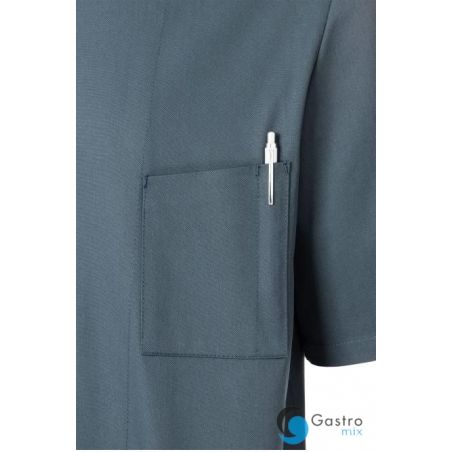 Męska kucharska bluza Gustav ROZMIAR  52  ( małe L ) antracyt | JM15  KARLOWSKY 