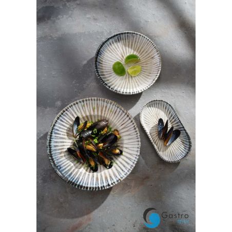 Talerz płytki Ammonite 21 CM | 200193 FINE DINE 