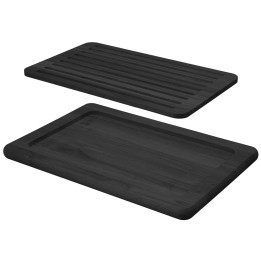 Deska do krojenia chleba Madeira Black 530x325 mm | 504734 FINE DINE