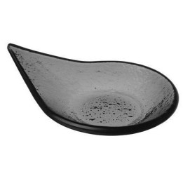 Naczynie fingerfood rain drop 80x100 mm czarne | 429877 FINE DINE