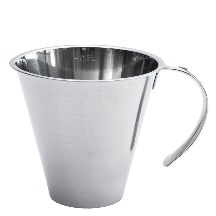 Miarka z otwartą rączką 0,5l | T-512-03 TOM-GAST