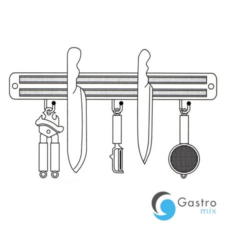 Listwa magnetyczna dł.60 cm | T-7987-060 tom-gast 
