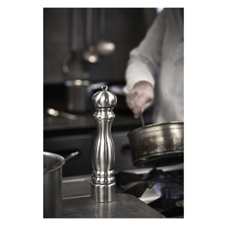 Młynek do soli 18 cm inox PARIS CHEF - PEUGEOT | PG-32487 TOM-GAST