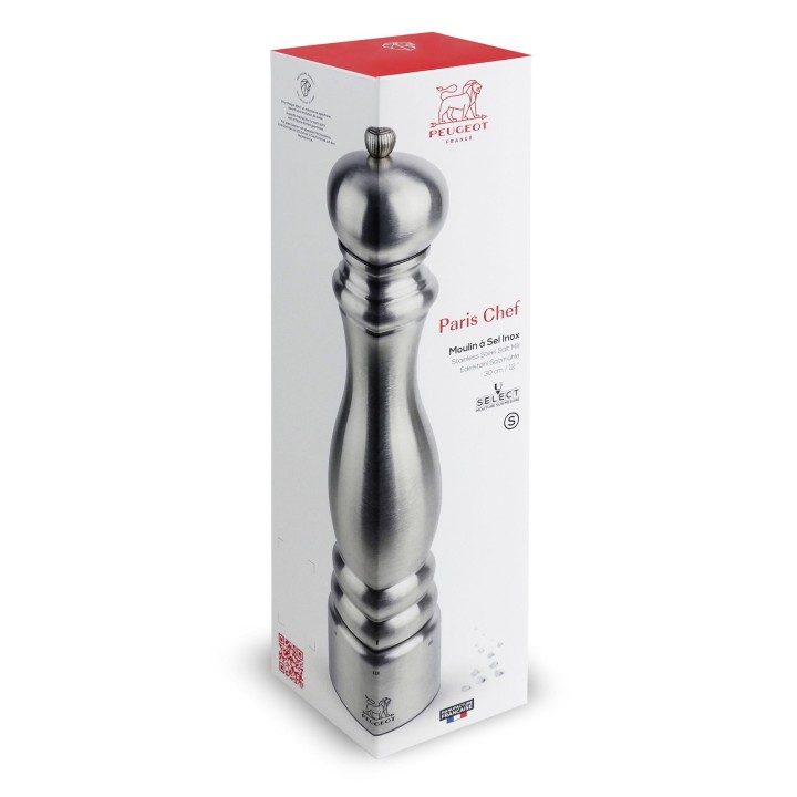 Młynek do soli 30 cm inox PARIS CHEF | PG-32524  PEUGEOT