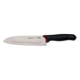 Nóż japoński santoku perforowany dł. 19 cm PRIMELINE | T-2900-19 TOM-GAST