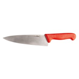Nóż szefa kuchni dł. 20 cm czerwony | T-8500-20R TOM-GAST