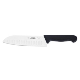 Nóż Santoku 18 cm, czarny | T-8269WWLK-18 TOM-GAST