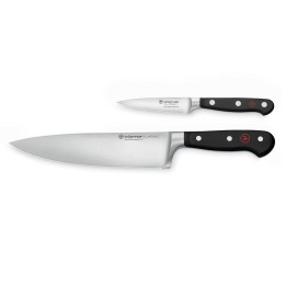 Zestaw - Nóż szefa dł. 20 cm i nóż do warzyw dł. 9 cm CLASSIC - WÜSTHOF | W-1120160206 TOM-GAST