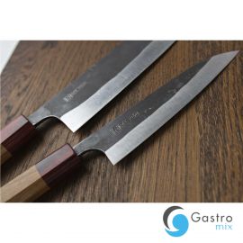 Nóż Santoku dł. 16,5 cm z laminowaną górą rączki BLACK HAMMER - KASUMI | K-KSA-100 TOM-GAST
