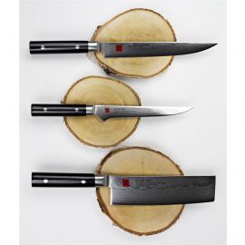  Nóż japoński Slicer dł. 24 cm stal damasceńska DAMASCUS - KASUMI  | K-86024 TOM-GAST