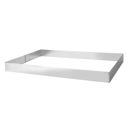 Rant cukierniczy prostokątny 59 x 39 cm stal nierdzewna - DE BUYER | D-5939 TOM-GAST