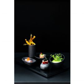  Miseczka asymetryczna poj. 40 ml czarna SOLID - REVOL | RV-645845-6 TOM-GAST