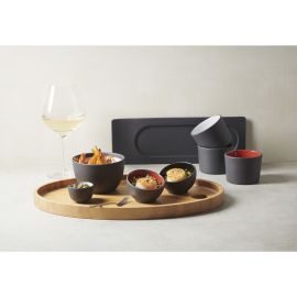  Miseczka asymetryczna poj. 40 ml czarna SOLID - REVOL | RV-645845-6 TOM-GAST