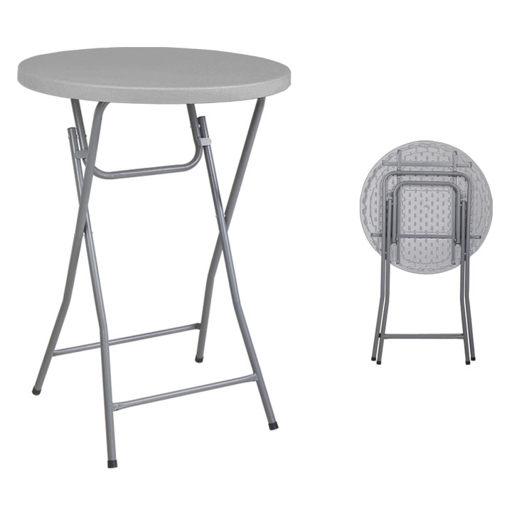 Stół koktajlowy szary śr. 81,3 cm - VERLO | V-ST80 tom-gast
