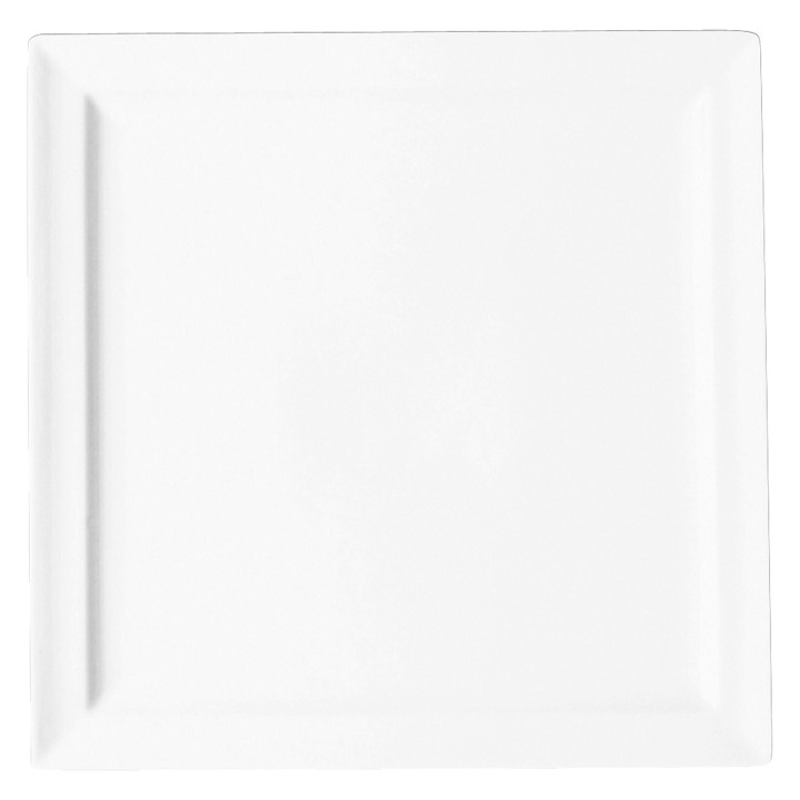 Talerz płaski kwadratowy 27 cm CLASSIC GOURMET - RAK PORCELAIN | R-CLSP27-12 TOM-GAST