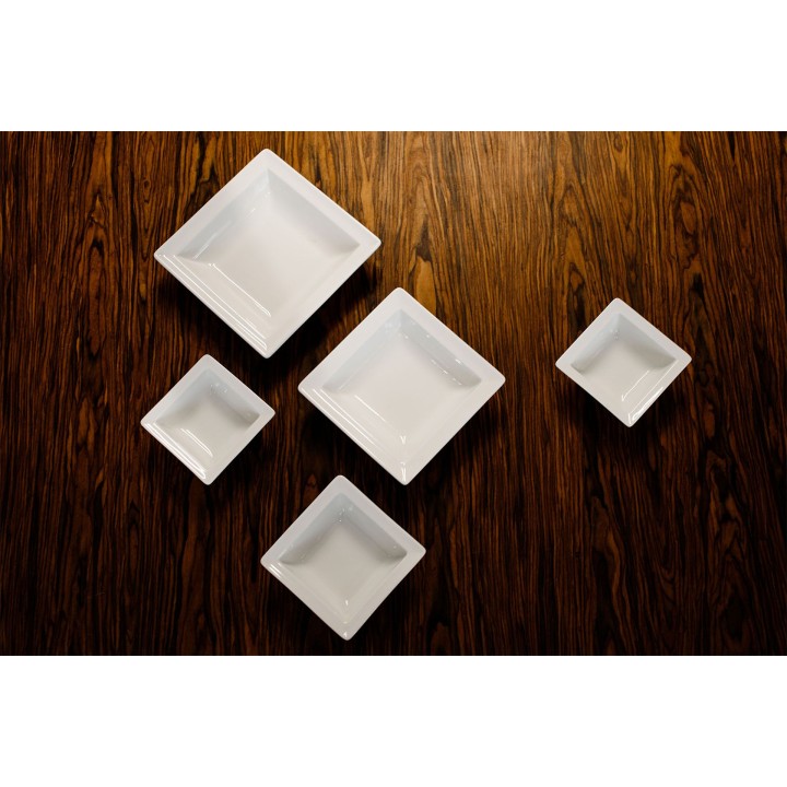 Misa kwadratowa 21 cm CLASSIC GOURMET - RAK PORCELAIN | R-CLSB21-6 TOM-GAST