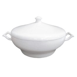 Buffet waza do zupy porcelanowa 3500 ml | R-BUST27-1 tom-gast