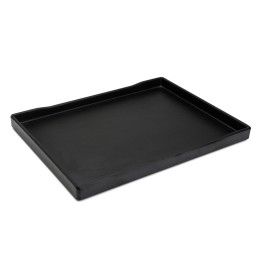 Taca ZEN z melaminy 30x22x2,3 cm czarna | V-1351-B TOM-GAST