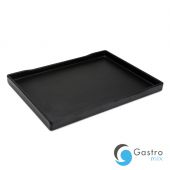 Taca ZEN z melaminy 30x22x2,3 cm czarna | V-1351-B TOM-GAST