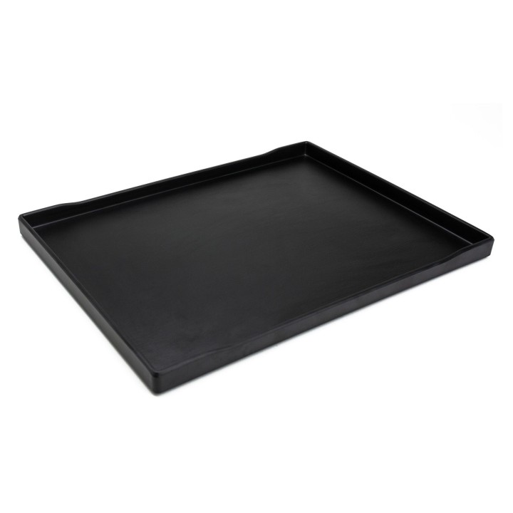 Taca ZEN z melaminy 38,1x28,8x2,5 cm czarna | V-1352-B TOM-GAST