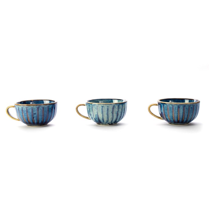 Filiżanka do kawy 210 ml DEEP BLUE - VERLO | V-82025-6 TOM-GAST
