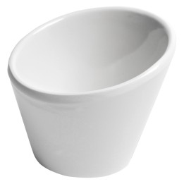 Miseczka z melaminy ścięta śr. 7 cm biała - VERLO | V-6003 tom-gast