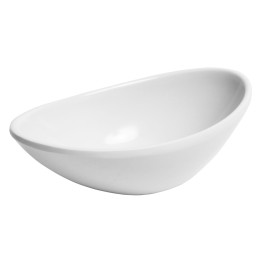 Miseczka z melaminy 9,1x6,3 cm biała - VERLO| V-6011 tom-gast