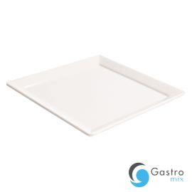 Talerzyk kwadratowy z melaminy 10x10 cm biały - VERLO  | V-6013 tom-gast