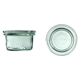 Słoik MINI-STURZ 50 ml z pokrywą - op. 12 szt - WECK | WE-755-60P TOM-GAST