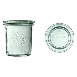 Słoik MINI-STURZ 140 ml z pokrywą - op. 12 szt - WECK | WE-761-60P TOM-GAST