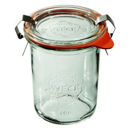 Słoik MINI-STURZ 160 ml z pokrywą, uszczelką i 2 zapinkami - op. 12 szt - WECK | WE-760-60PUZ  TOM-GAST