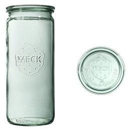 Słoik CYLINDRYCZNY 1590 ml z pokrywą - op. 6 szt - WECK | WE-974-100P TM-GAST