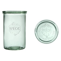 Słoik CYLINDRYCZNY 1000 ml z pokrywą - op. 6 szt - WECK | WE-782-100P TOM-GAST