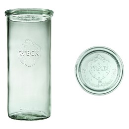 Słoik CYLINDRYCZNY 1500 ml z pokrywą - op. 6 szt - WECK |  WE-784-100P TOM-GAST