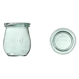 Słoik TULIP 220 ml z pokrywą - op. 12 szt - WECK | WE-762-60P TOM-GAST