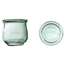 Słoik TULIP 370 ml z pokrywą - op. 6 szt - WECK | WE-746-80P TOM-GAST