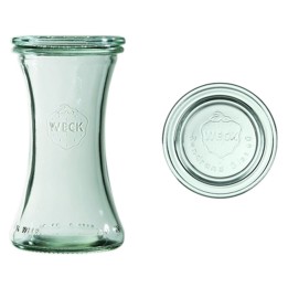Słoik DELI 200 ml z pokrywą - op. 6 szt - WECK | WE-995-60P TOM-GAST