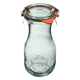 Butelka SAFTFLASCHE 290 ml z pokrywą, uszczelką i 2 zapinkami - op. 6 szt - WECK | WE-763-60PUZ TOM-GAST
