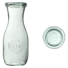 Butelka SAFTFLASCHE 530 ml z pokrywą - op. 6 szt - WECK | WE-764-60P TOM-GAST