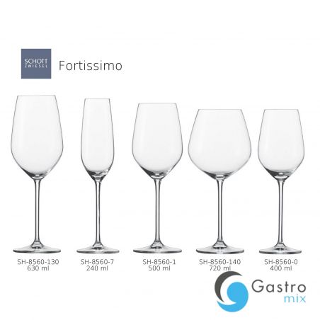 Kieliszek do wina Bordeaux 650 ml FORTISSIMO - SCHOTT ZWIESEL | SH-8560-130-6 TOM-GAST 
