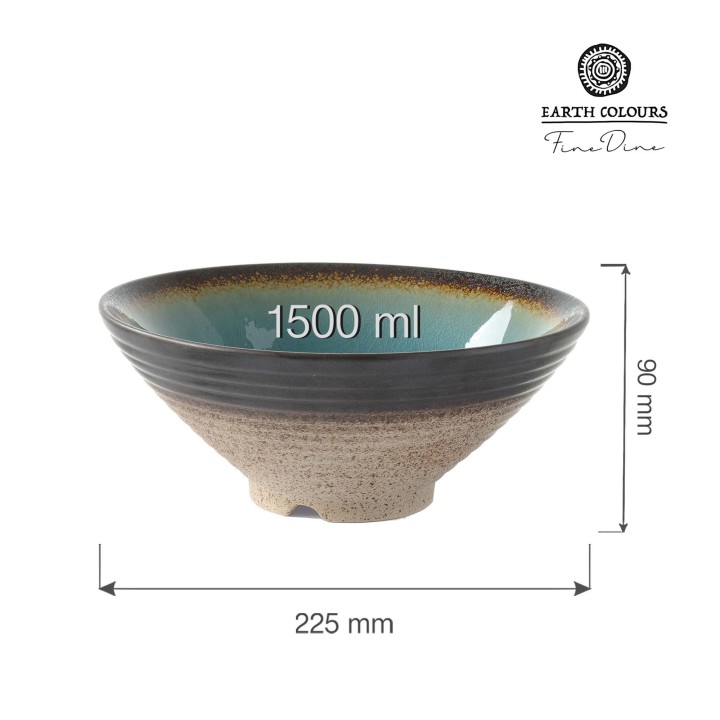 Miska stożkowa Lazur 225 mm |  772843 FINE DINE