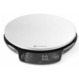 Waga o dużej dokładności do 3 kg, z timerem, 130x190x(H)25mm | 580011 HENDI