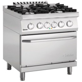 Kuchnia gazowa piekarnik elektrczny 2/1 GN  | 2851271 bartscher