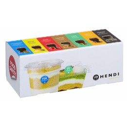 Zestaw etykiet jednorazowych Food Safety na każdy dzień tygodnia z podajnikiem | 850299 HENDI